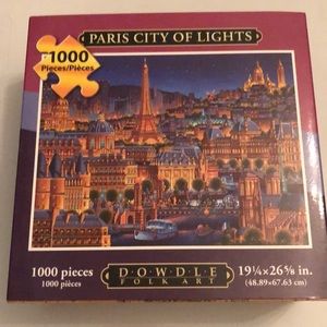 1000 piece Paris puzzle